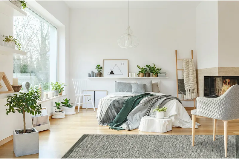 Torsby Ullmatta 160x230 cm Rektangulär - Grön - Products - Textil & mattor - Matta - Modern matta - Ullmatta