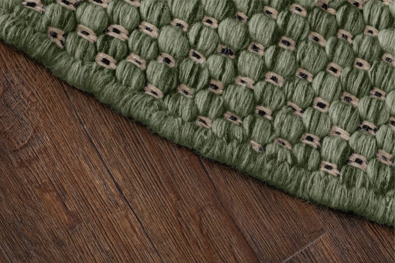 Torekov Ullmatta Rund 240 cm - Grön - Products - Textil & mattor - Matta - Modern matta - Ullmatta