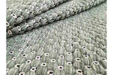 Torekov Ullmatta Rund 240 cm - Grön - Products - Textil & mattor - Matta - Modern matta - Ullmatta