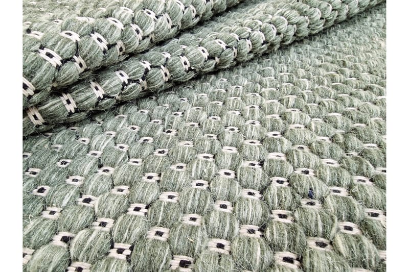 Torekov Ullmatta Rund 240 cm - Grön - Products - Textil & mattor - Matta - Modern matta - Ullmatta