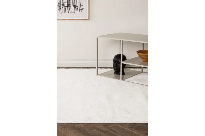 Undra Viskosmatta Rektangulär 200x300 cm - Vit - Products - Textil & mattor - Matta - Modern matta - Viskosmatta & konstsilkesmatta