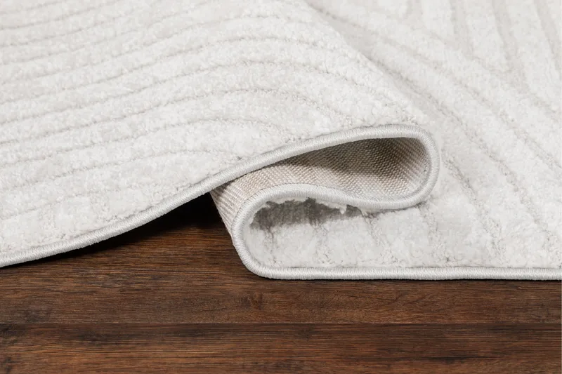 Bella Wiltonmatta 160x230 cm Rektangulär - Vit - Products - Textil & mattor - Matta - Modern matta - Wiltonmatta