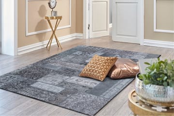 Patchwork Wiltonmatta 300x400 cm Rektangulär - Grå - Products - Textil & mattor - Matta - Modern matta - Wiltonmatta