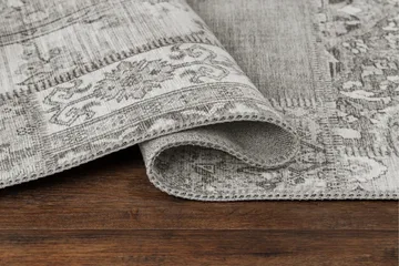 Patchwork Wiltonmatta 80x150 cm Rektangulär - Silver - Products - Textil & mattor - Matta - Modern matta - Wiltonmatta