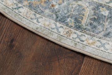 Tarfaya Friezematta Rund 200 cm - Creme - Products - Textil & mattor - Matta - Modern matta - Wiltonmatta