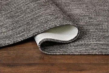 Madrid Flatvävd Matta 80x340 cm - Antracit - Products - Textil & mattor - Matta - Små mattor
