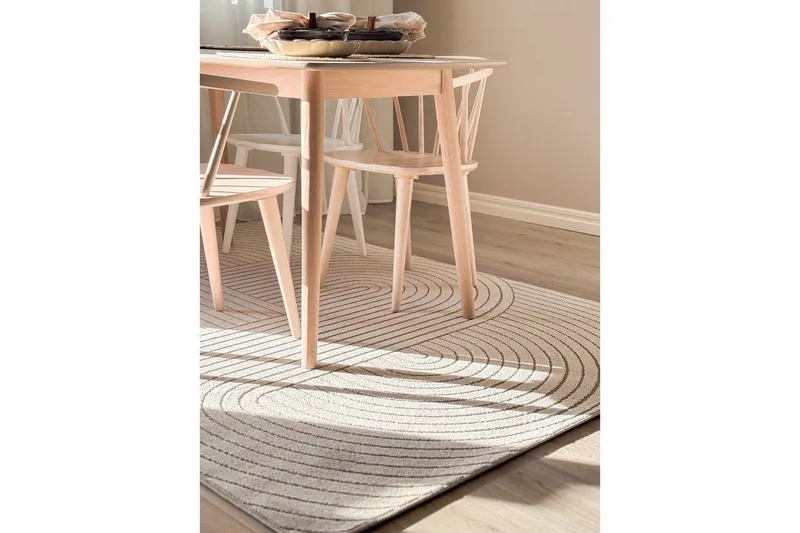 Wiltonmatta Hawaii Shape 240x240 cm, Linne - 240x240 cm, Linne - Products - Textil & mattor - Matta - Utomhusmatta