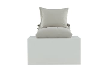 Mila Bäddset 2-Dels 150x200/50x60 cm - Ljusgrå - Products - Textil & mattor - Sängkläder - Bäddset & påslakanset - Påslakanset dubbelsäng
