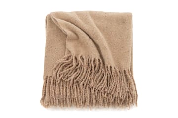 Tilly Pläd 130x170 cm - Beige - Products - Textil & mattor - Filt & pläd