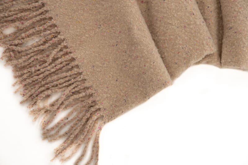 Tilly Pläd 130x170 cm - Beige - Products - Textil & mattor - Filt & pläd