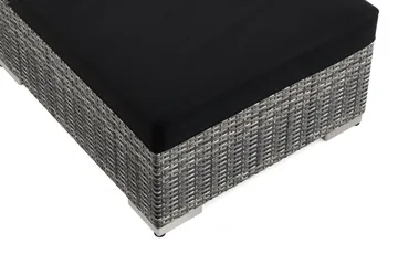 Bahamas Mittmodul utomhus i konstrotting - Grå - Products - Utemöbler & utemiljö - Övrigt utemöbler - Moduler utesoffa - Mittmodul utesoffa