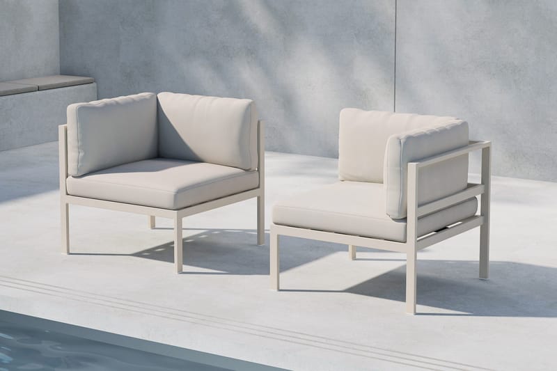 Copacabana Hörnmodul Utomhus - Beige - Products - Utemöbler & utemiljö - Övrigt utemöbler - Moduler utesoffa