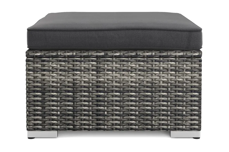 Wisconsin Divan Modul utomhus i konstrotting med vattenavisande dyna - Grå - Products - Utemöbler & utemiljö - Övrigt utemöbler - Moduler utesoffa