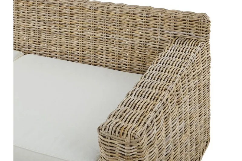 Apriliana 2-sits Utesoffa - Konstrotting/Ljusbrun - Products - Utemöbler & utemiljö - Balkong & altan - Balkongmöbler - Balkongsoffa