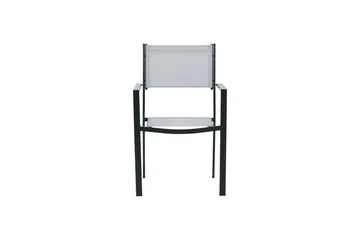 Copacabana Karmstol Utomhus Stapelbar - Svart/Grå - Products - Utemöbler & utemiljö - Balkong & altan - Balkongmöbler - Balkongstol