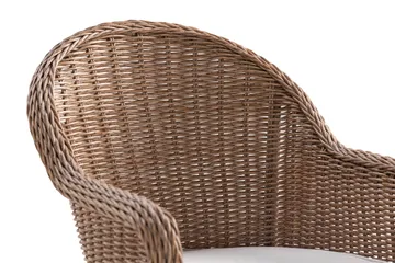 Marcus Light Fåtölj m Dyna - Natur Brun - Products - Utemöbler & utemiljö - Balkong & altan - Balkongmöbler - Balkongstol