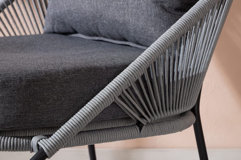 Lindos Utefåtölj - Grå - Products - Utemöbler & utemiljö - Loungemöbler - Loungestol utomhus