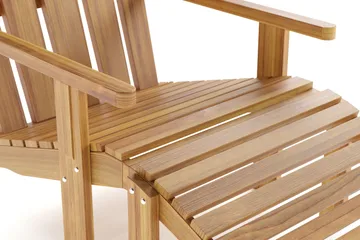 Menorca Karmstol - Solstol i trä Utomhus - Teak / Natur - Products - Utemöbler & utemiljö - Loungemöbler - Loungestol utomhus