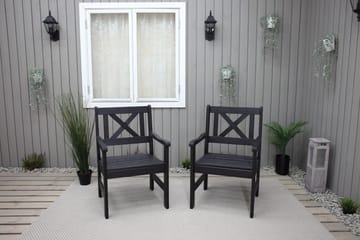 Olivo Utefåtölj - Svart - Products - Utemöbler & utemiljö - Loungemöbler - Loungestol utomhus