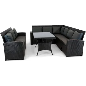 Soffgrupp utemöbler | Inbyggd förvaring | Lyfco Sannäs - Products - Utemöbler & utemiljö - Loungemöbler - Loungeset & loungegrupp
