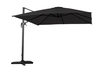 Vienna Stort Hängparasoll 3 m i aluminium - Svart - Products - Utemöbler & utemiljö - Solskydd - Parasoll - Hängparasoll