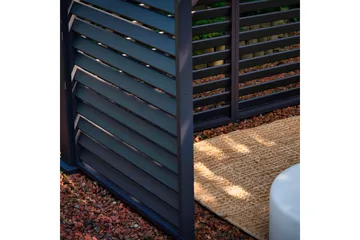 Paviljong vägg Mirador 93x235  cm Mör kgrå aluminium - Products - Utemöbler & utemiljö - Solskydd - Paviljong - Paviljongvägg