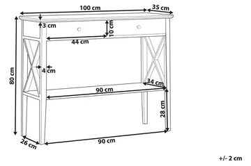 Jahlayah Avlastningsbord Utomhus - Svart - Products - Utemöbler & utemiljö - Utebord & trädgårdsbord - Sidobord utomhus