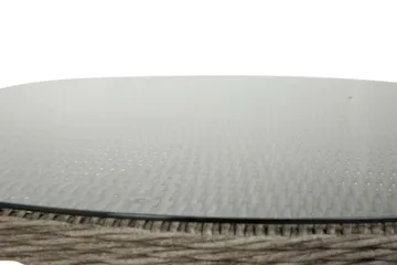 Marcus Stort Runt Matbord Utomhus 140 cm – Utebord i konstrotting med glasskiva för Uteplats och Trädgård - Grå - Products - Utemöbler & utemiljö - Utebord & trädgårdsbord - Matbord utomhus