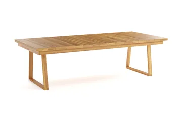 Menorca Stort Rektangulärt Matbord i trä Utomhus 100x240 cm - Teak / Natur - Products - Utemöbler & utemiljö - Utebord & trädgårdsbord - Matbord utomhus