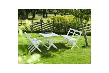 Utebord Hillerstorp Torpet Utebord 109x67 cm Vit - Vit - Products - Utemöbler & utemiljö - Utebord & trädgårdsbord - Matbord utomhus