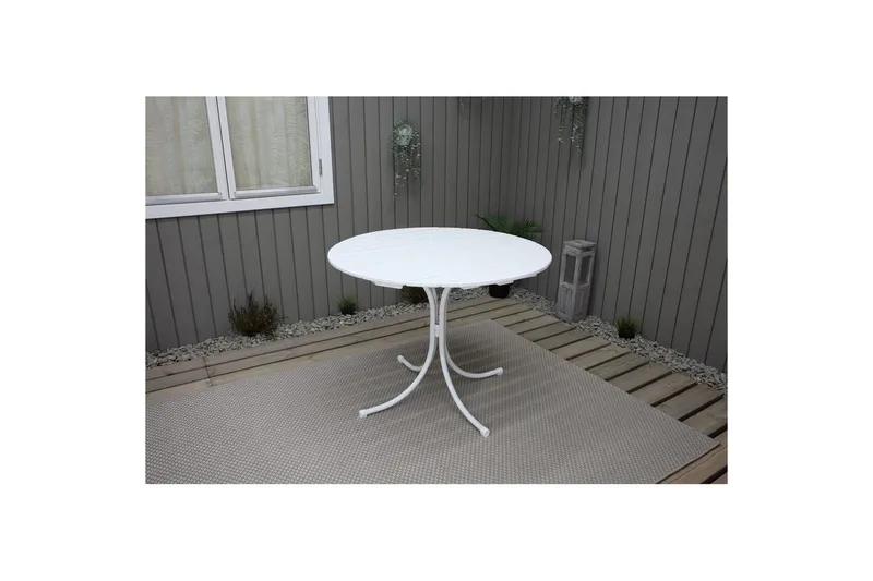 Utomhusbord Vaxholm - Vit - Products - Utemöbler & utemiljö - Utebord & trädgårdsbord - Matbord utomhus