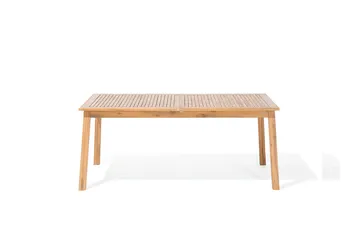 Cesana Trädgårdsmöbelset Med Utebord + 8 Utestolar+Schäslong 2 St - Trä/Natur - Products - Utemöbler & utemiljö - Utegrupp - Matgrupp utomhus