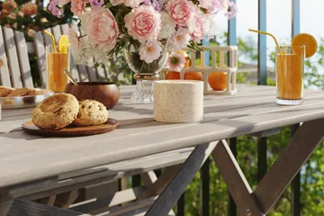 Delpino Soffgrupp Utomhus - Grå - Products - Utemöbler & utemiljö - Utegrupp - Matgrupp utomhus