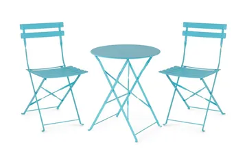 Fiori Balkongset 52 cm - Blå - Products - Utemöbler & utemiljö - Utegrupp - Cafegrupp & cafeset