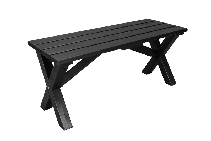 Lietinna Utebänk 100 cm, Svart