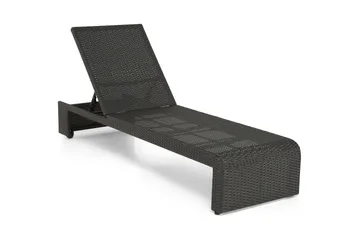 Bahamas Solsäng - Svart - Products - Utemöbler & utemiljö - Utestol & trädgårdsstol - Solsäng & solvagn