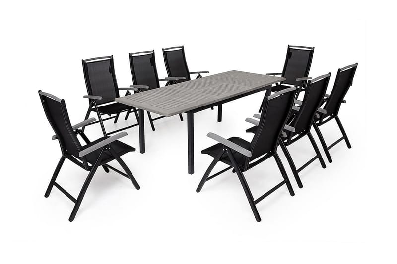 Monaco Positionsstol - Svart/grå - Products - Utemöbler & utemiljö - Utestol & trädgårdsstol - Positionsstol