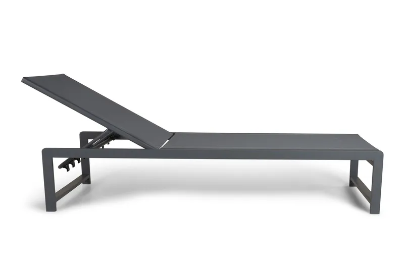 Sanna Solsäng Med Justerbart Ryggstöd - Svart - Products - Utemöbler & utemiljö - Utestol & trädgårdsstol - Solsäng & solvagn