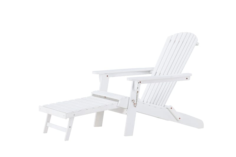 Tropea Solsäng - Vit - Products - Utemöbler & utemiljö - Utestol & trädgårdsstol - Solsäng & solvagn