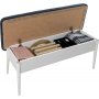 Vina 1048 spisegruppe - Hvid/mrkebl
