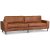 Sand 3,5-personers sofa 260 cm - Cognac ko-lder