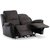 Nyd Hollywood hvilestol sofa - 2-pers. (Elektrisk) i antracit mikrofiberstof + Mbelplejest til tekstiler