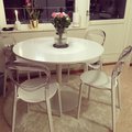 Kundebillede Malexia stol - Transparent/Hvid