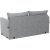 Saga 2-personers sovesofa XL - Lysegr