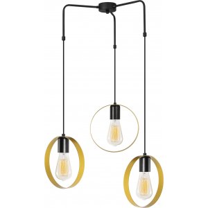 Haldur loftslampe 4576 - Guld/sort