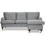 Howard Divan sofa i stof - Medium gr