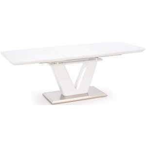Annelise spisebord 160-220 cm - Hvid hjglans
