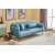 Revos 3-personers sofa - Turkis