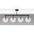 Facet loftslampe 10431 - Sort/antik