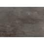 Mens udtrkbart spisebord 100x168 x 100 cm - Mrkebrun marmorlaminat